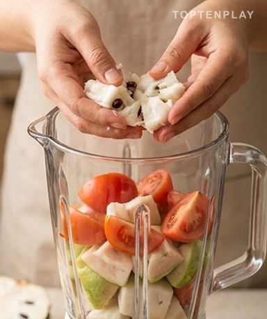 Préparer le corossol — le seul vrai effort