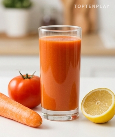 Jus Tomate Carotte Citron : La Boisson du Matin pour Prendre Soin de Son Foie