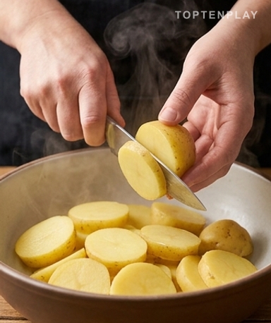 Des pommes de terre qui tiennent la route