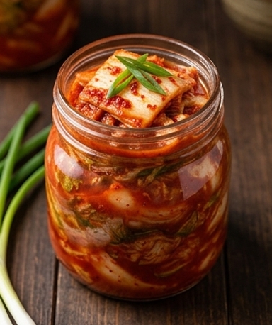Kimchi rouge maison