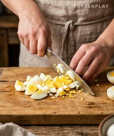 Der Fehler, den fast jeder bei hartgekochten Eiern macht