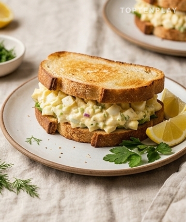 Cremiger Eiersalat wie vom Chefkoch