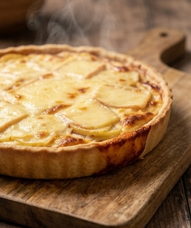 Tarticlette — Tarte façon raclette
