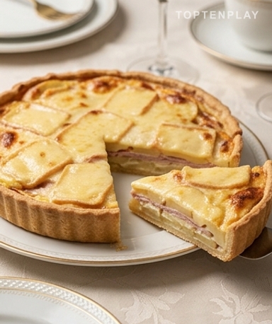 La Tarticlette : toutes les saveurs de la raclette dans une tarte croustillante