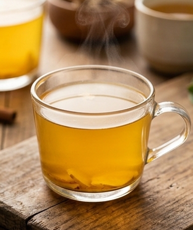 Tisane au Gingembre, Curcuma, Ail et Feuilles de Goyave