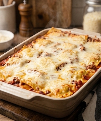 Lasagne aux Raviolis Surgelés