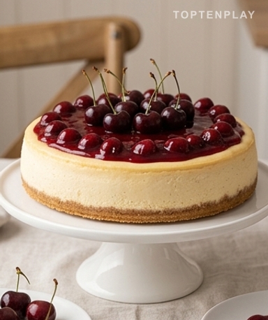Le Cheesecake aux Cerises Maison qui Régale Toute la Famille