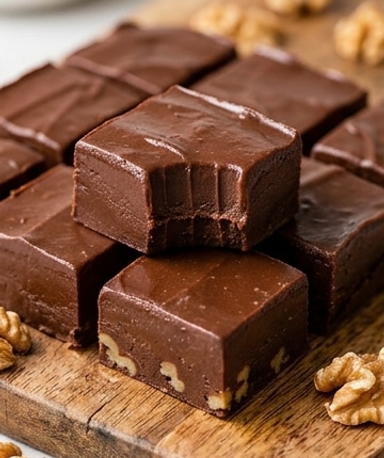 Fudge au Chocolat en 5 Minutes de Paula Deen