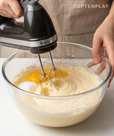 Schlagen, bis sich die Farbe wirklich verändert