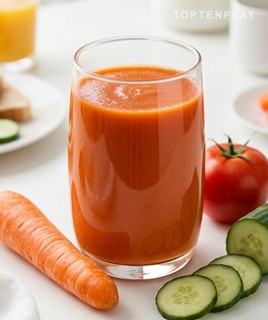 Le Jus Carotte-Tomate-Concombre du Matin : Simple, Efficace et Ça Fait du Bien