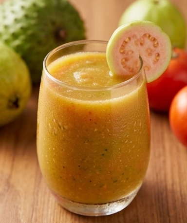 Jus soursop-goyave-tomate