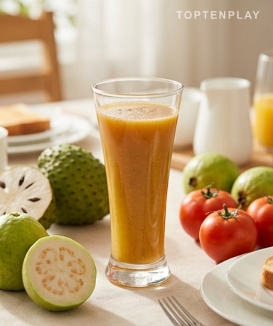 Soursop-Guave-Tomaten-Saft
