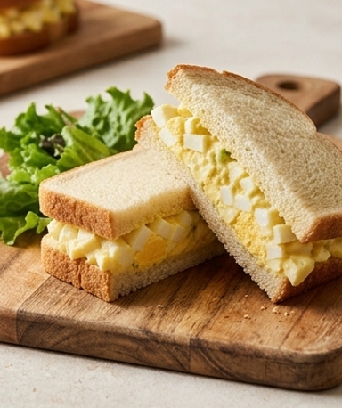 Sandwich à la Salade d'Œufs Classique