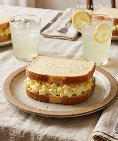 Le Sandwich à la Salade d'Œufs Classique : Simple, Crémeux et Irrésistible