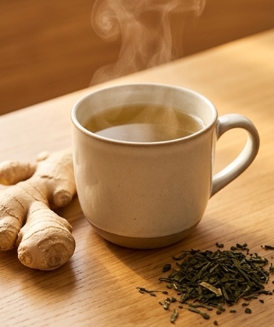 Thé Japonais au Gingembre