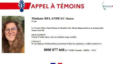 Manon Relandeau : possible féminicide, son conjoint en fuite en Algérie avec leur bébé