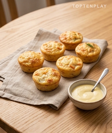 Lachs-Boursin Mini-Cakes