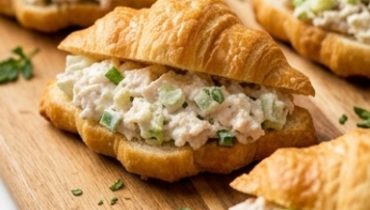 mini-croissants-garnis-a-la-salade-de-poulet-le-sn cover