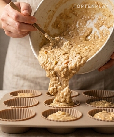 Versez le lait chaud sur les flocons — et ne touchez plus à rien pendant 10 minutes