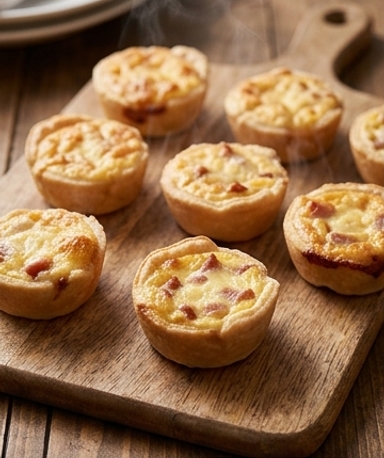 Mini-quiches façon Lorraine