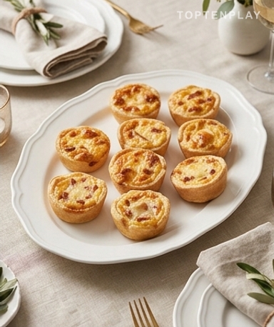 Mini-Quiches nach Lorraine-Art