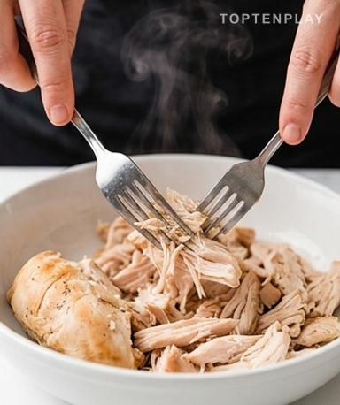 Mets le poulet dans l'Instant Pot et oublie-le dix minutes