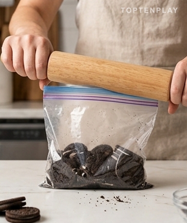 Nehmen Sie den Frischkäse eine Stunde vor Beginn heraus