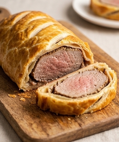 Pain de veau en croûte