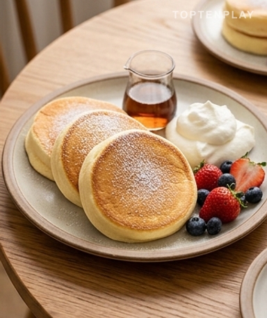 Japanische Soufflé-Pancakes