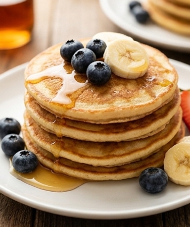 Pancakes Weight Watchers à la banane