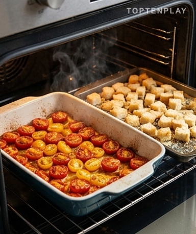 Montez la salade, puis ne touchez plus à rien pendant 10 minutes