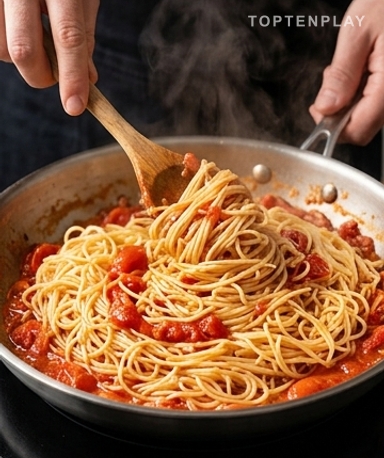 Setz das Wasser auf, bevor du irgendetwas anderes anfasst