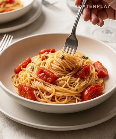 Pasta Pomodoro mit Capellini