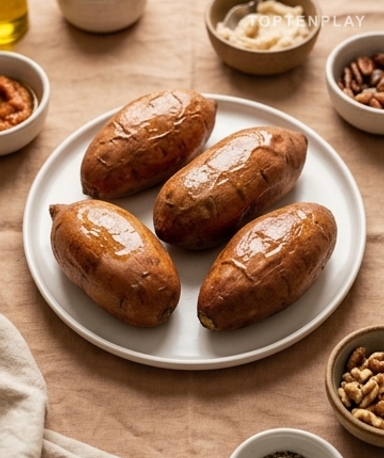 Gebackene Süßkartoffeln