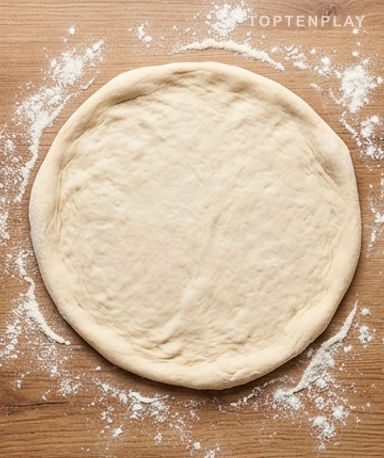 Selbstgemachter Pizzateig