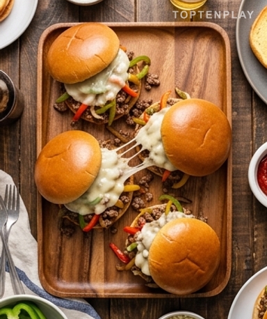 Philly Cheese Steak Sloppy Joes : le sandwich américain qui change tout
