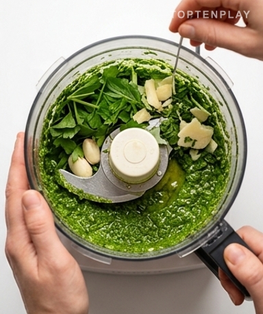 Pourquoi je ne fais plus jamais le pesto à la fourchette