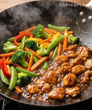 Beobachte, wie sich die Sauce vor deinen Augen verändert