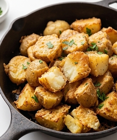 Pommes de terre au parmesan croustillantes
