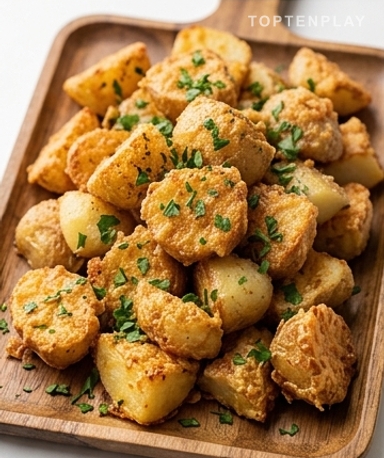 Knusprige Parmesan-Kartoffeln