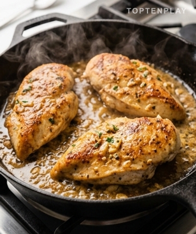 La sauce — quatre minutes et c'est fini