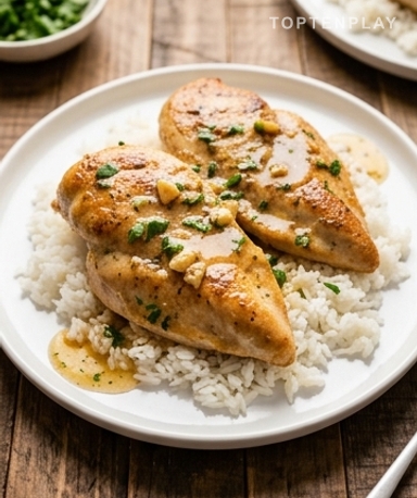 Poulet au beurre ail en 25 minutes : la sauce qui change tout