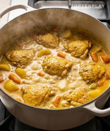 Le lait de coco, et patience