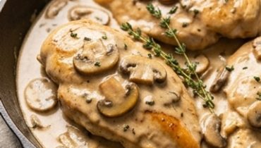 poulet-cremeux-aux-champignons-la-sauce-onctueuse- cover