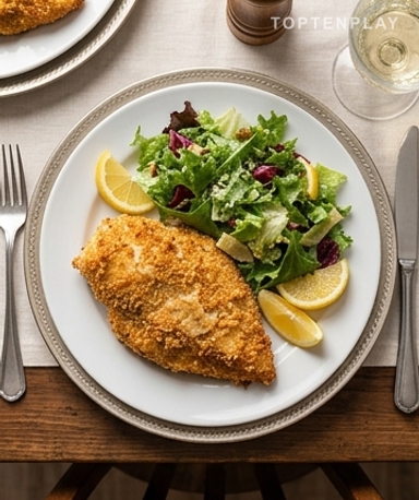 Knuspriges Parmesan-Hähnchen