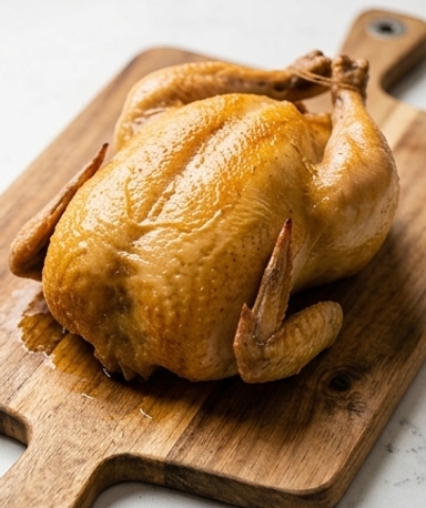 Poulet entier à la mijoteuse : 4 ingrédients