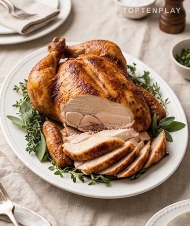 Ganzes Hähnchen aus dem Slow Cooker