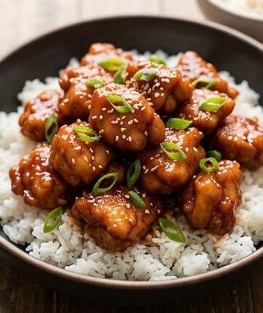 Poulet General Tso à l'Instant Pot