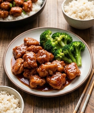 General Tso Hähnchen aus dem Instant Pot