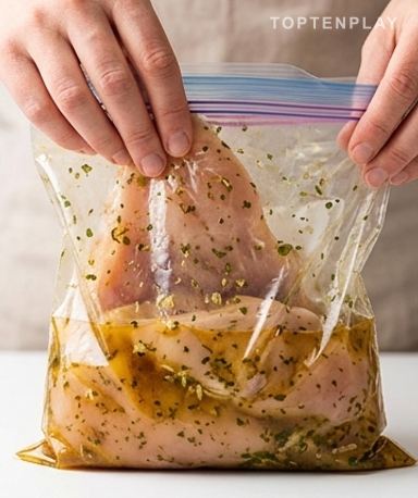 La marinade en deux coups de fouet